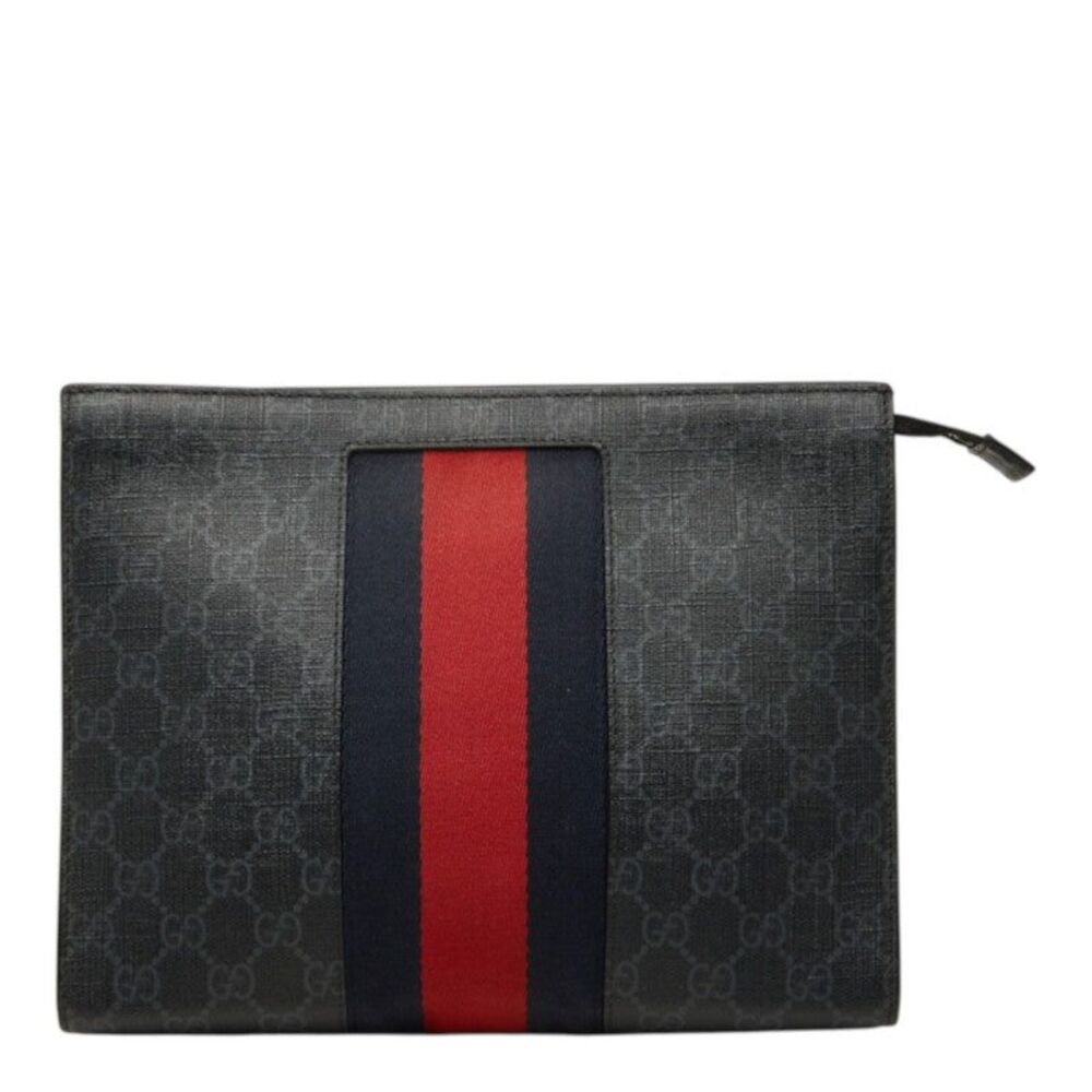 Gucci GG Supreme Clutch Bag